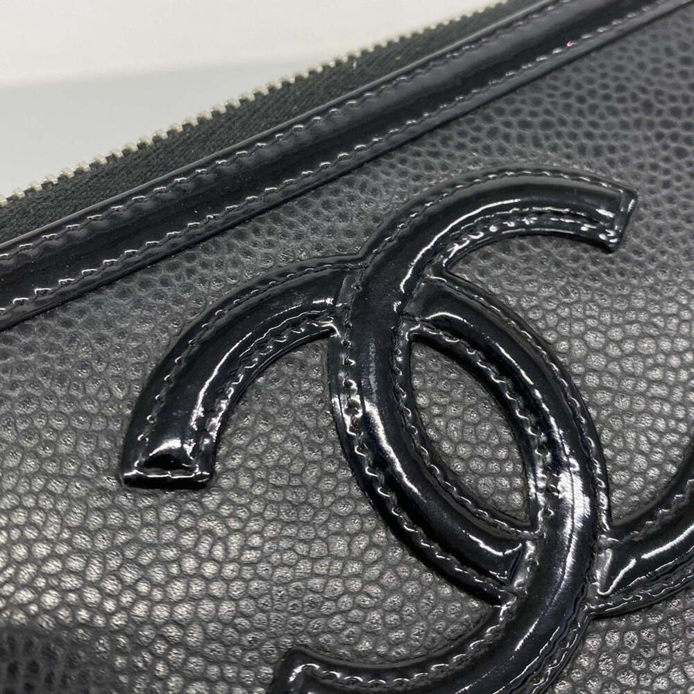 CHANEL Black Leather Wallet - Picture 8 of 9